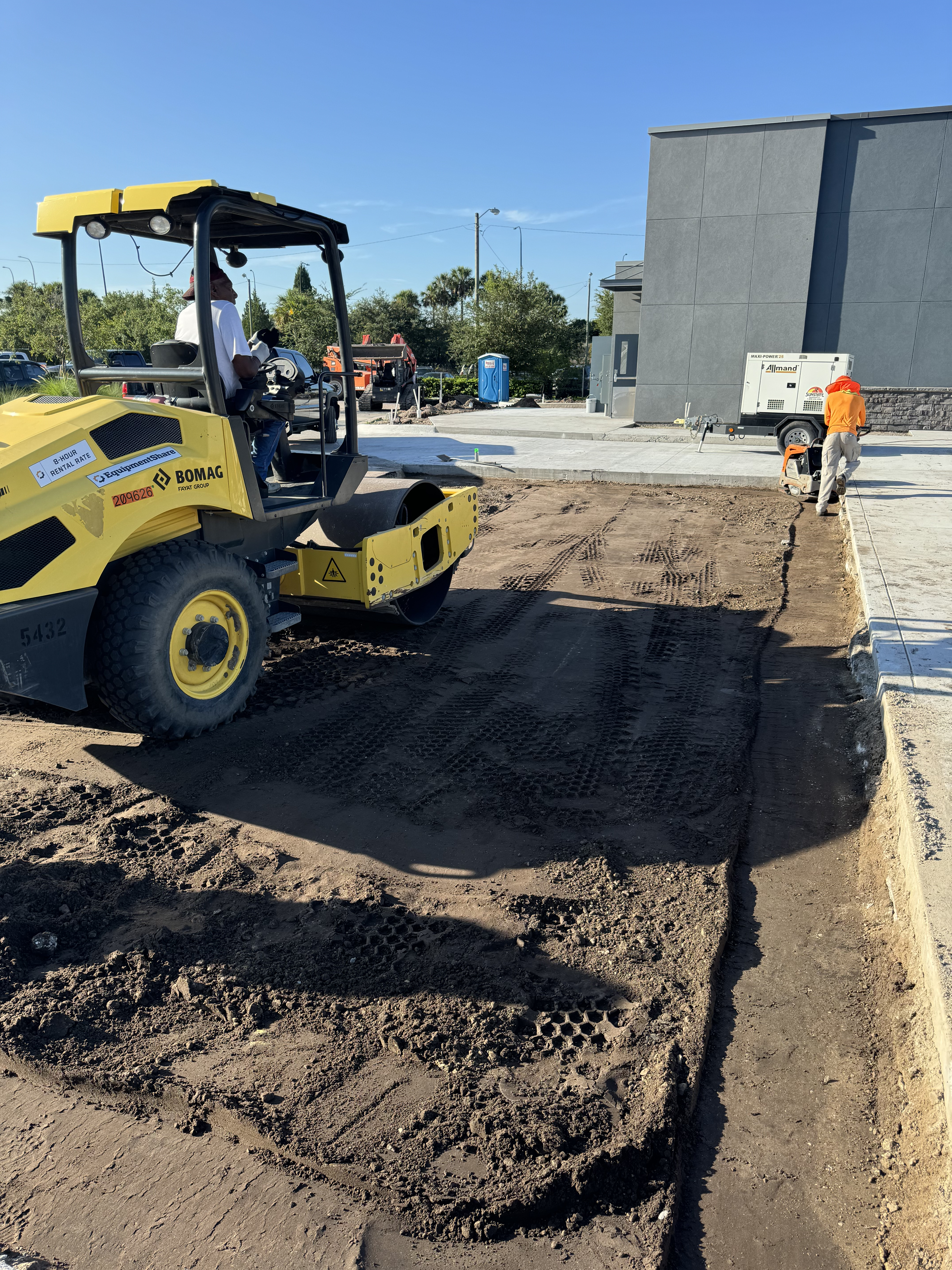 Dutch Brothers Goldenrod - Foundation Work
