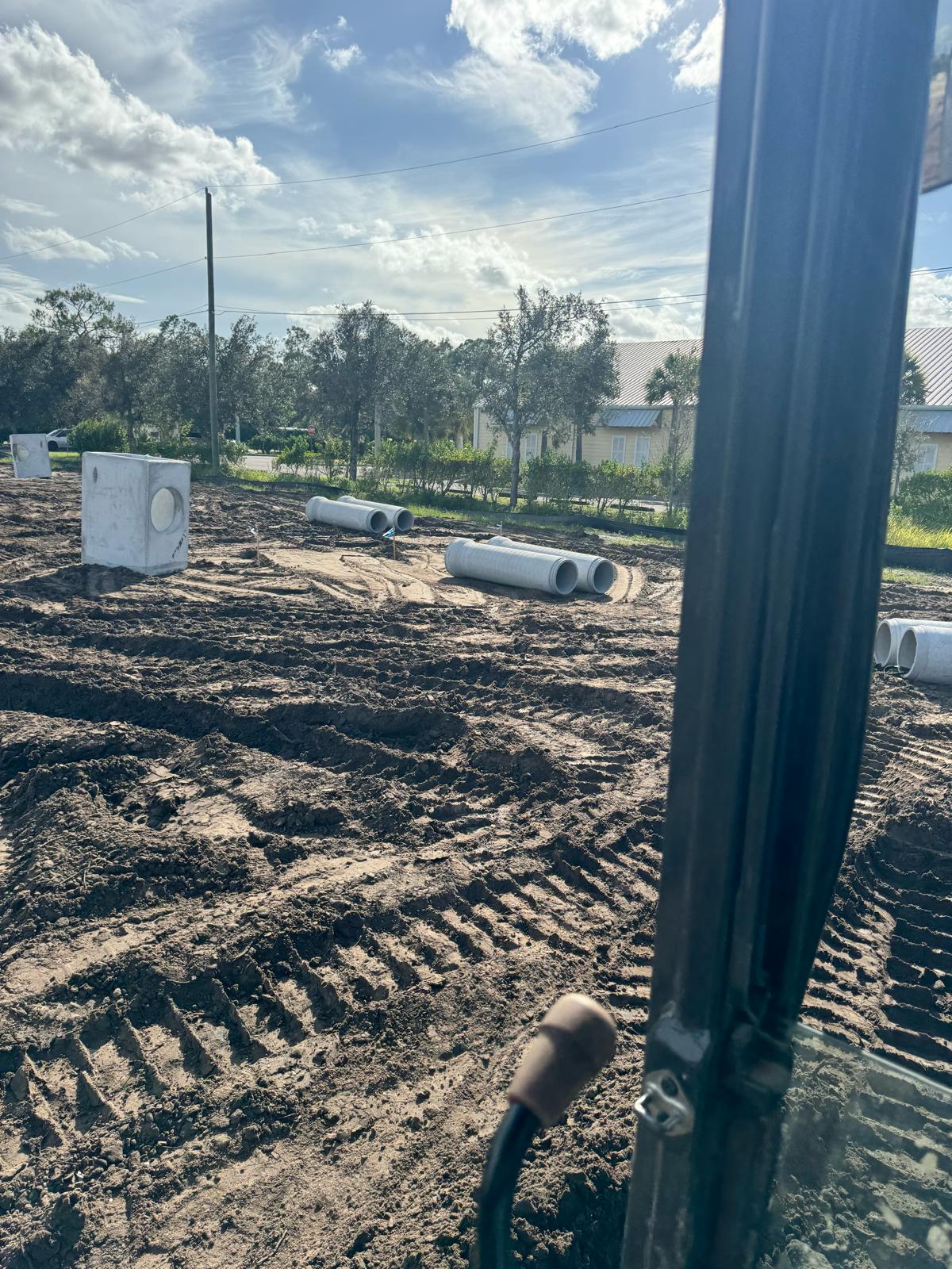 O'Reilly Fellsmere - Concrete Pipe Installation